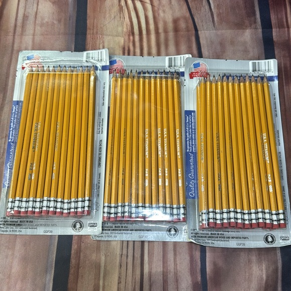 USA Titanium Wooden #2 Pencils 72 quantity - Picture 2 of 3